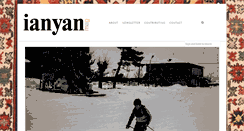 Desktop Screenshot of ianyanmag.com